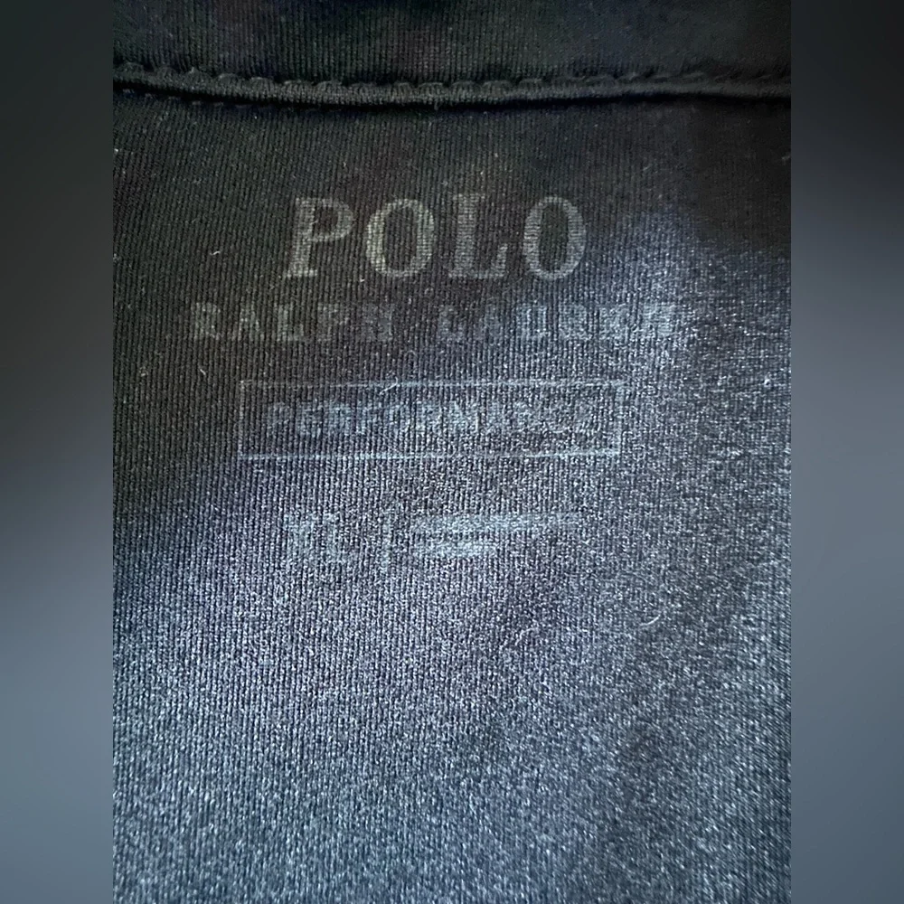 Polo by Ralph Lauren Black Shirt with‎ Red Emblem